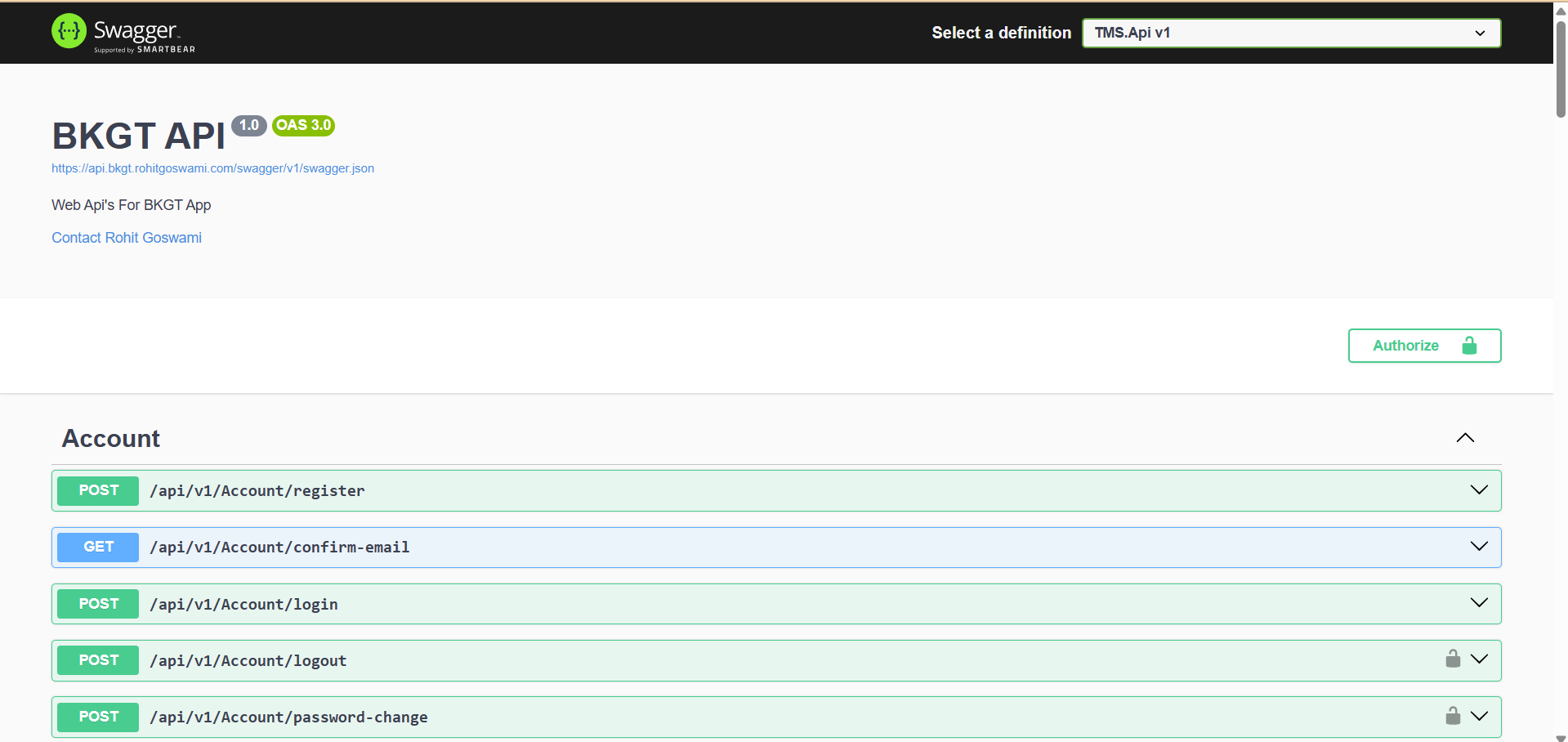 Trust Management API - Backend for contribution tracking system